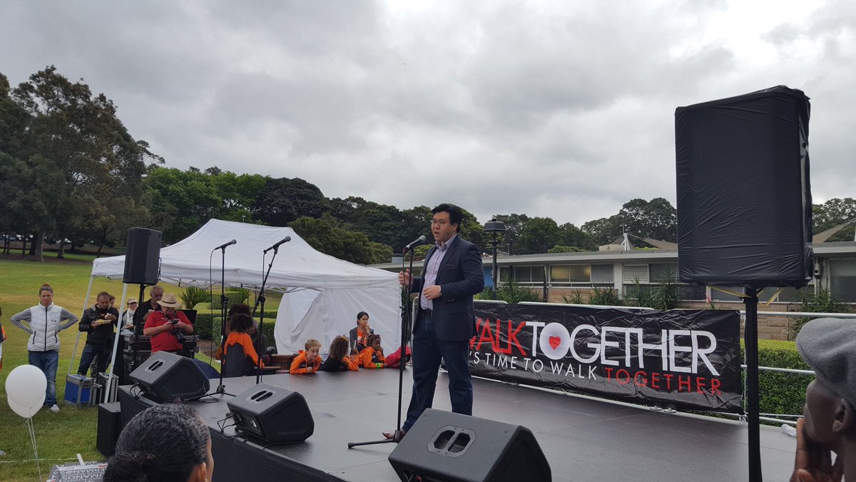 Proud to #WalkTogether today - and say welcome to all newcomers to Australia. We both celebrate and defend our multicultural harmony