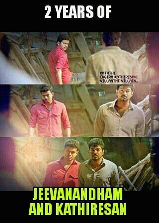 crazymedia4U's tweet photo. #2YearsoFKaththi  ;) https://t.co/8J6b1HGOXS