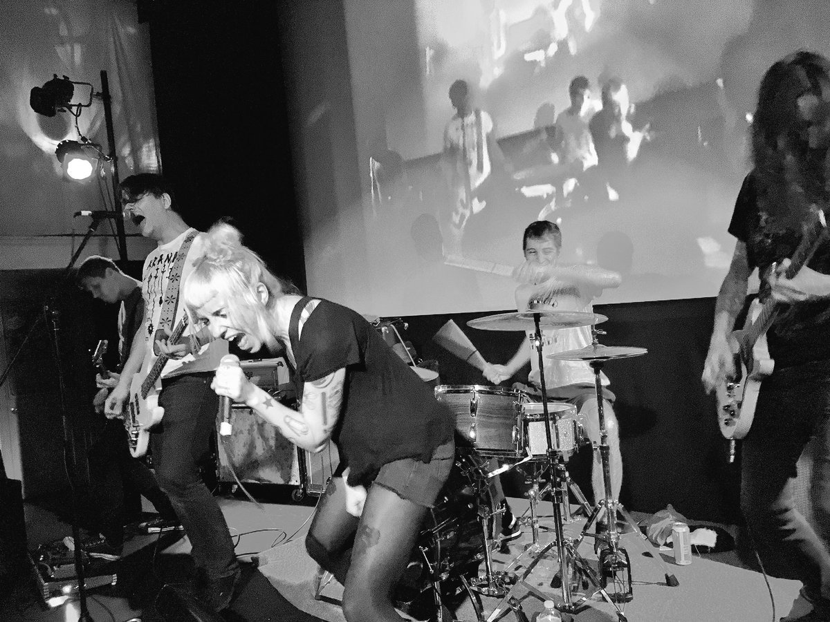 .<a href="/NoWeatherTalks/">No Weather Talks</a> from Hamburg, Deutschland just threw down at <a href="/PhilaMOCA/">PhilaMOCA</a>! 🤘🏻