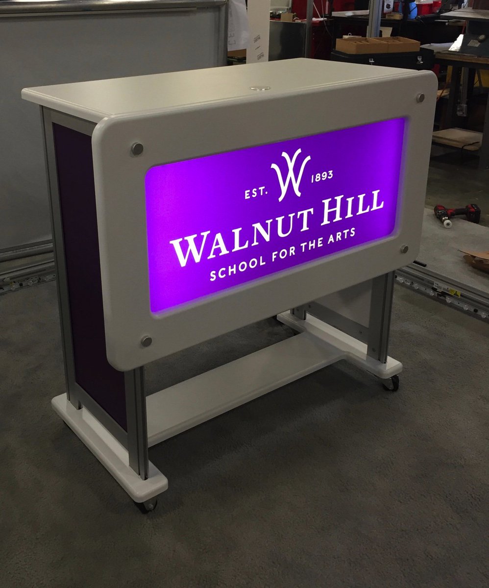 zapcreative's tweet image. #customcounter with #backlitgraphics shipping out tonight