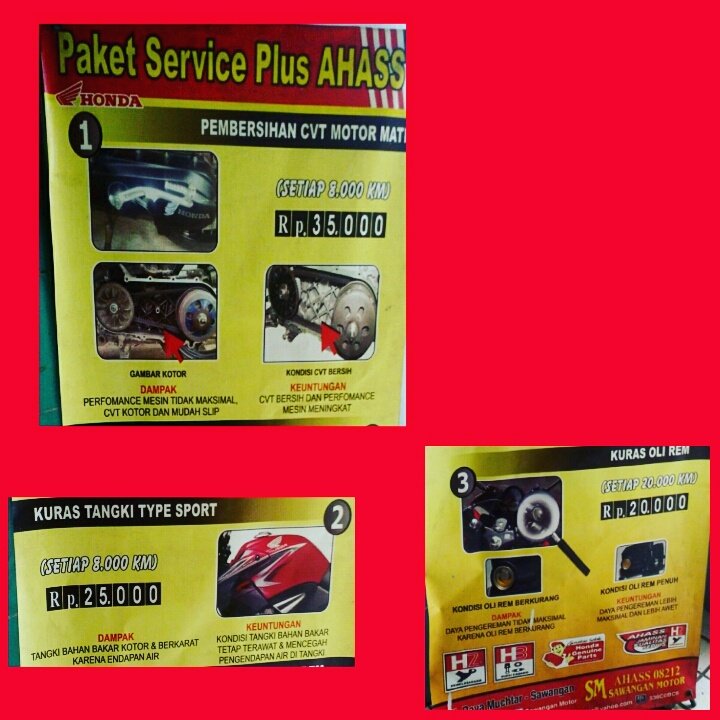 Merdeka Bersama Ahass Promo Servis Motor Di Bulan Kemerdekaan Bengkulu Ekspress Honda