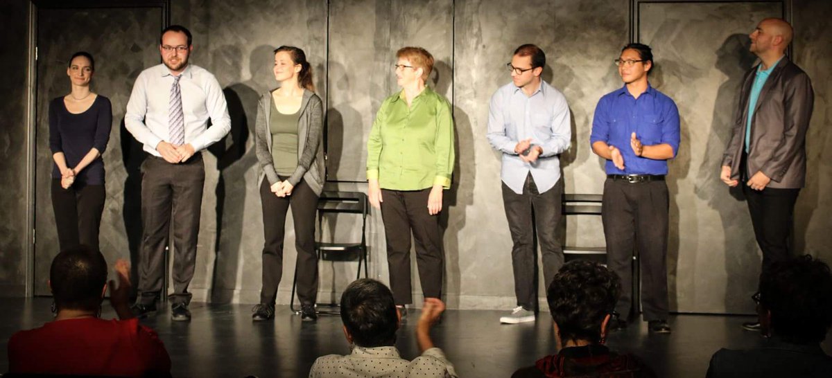 GhostcodeImprov's tweet image. #Ghostcode #Atlanta #improv #impressionisticHorror #DelClose #HighwireComedy #GetScene 

(Photo by Holly)