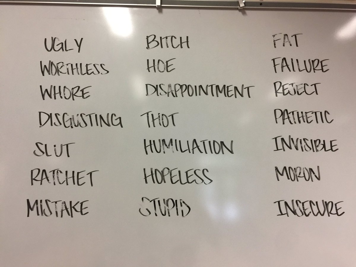 davinafuiava_'s tweet photo. This is what our girls battle with on a daily. Believing in these negative words. That is not who you are. Speak life, Pearls! #PearlStatus https://t.co/oCHqYcQRjg