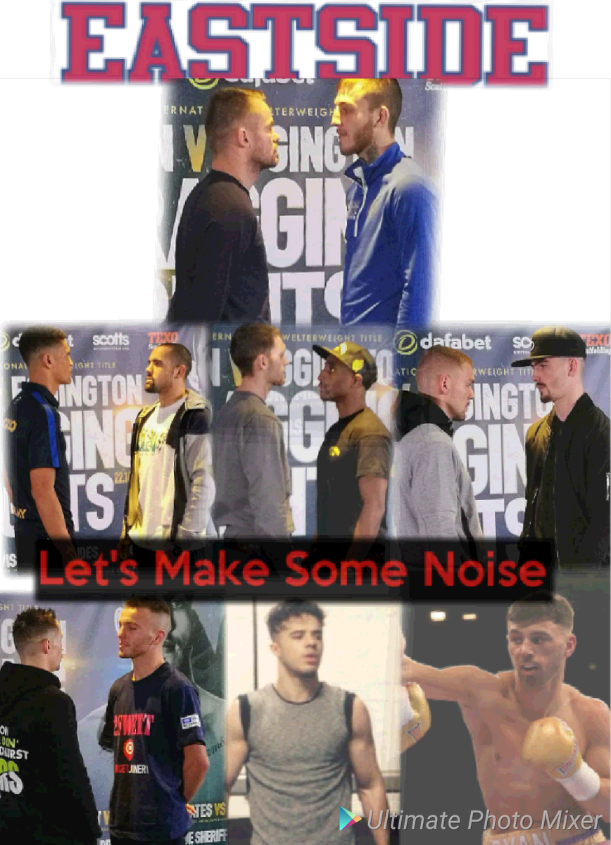 EASTSIDEABC's tweet photo. 💣💣💣FIGHT NIGHT💣💣💣💣
GOOD LUCK TO ALL BOXERS AND OPPONENTS.  KEEP SAFE GOD BLESS YOU ALL @JordanCooke1 @THEDON0121
💣  LET'S MAKE SOME NOISE💣 https://t.co/wes2dfhoBy