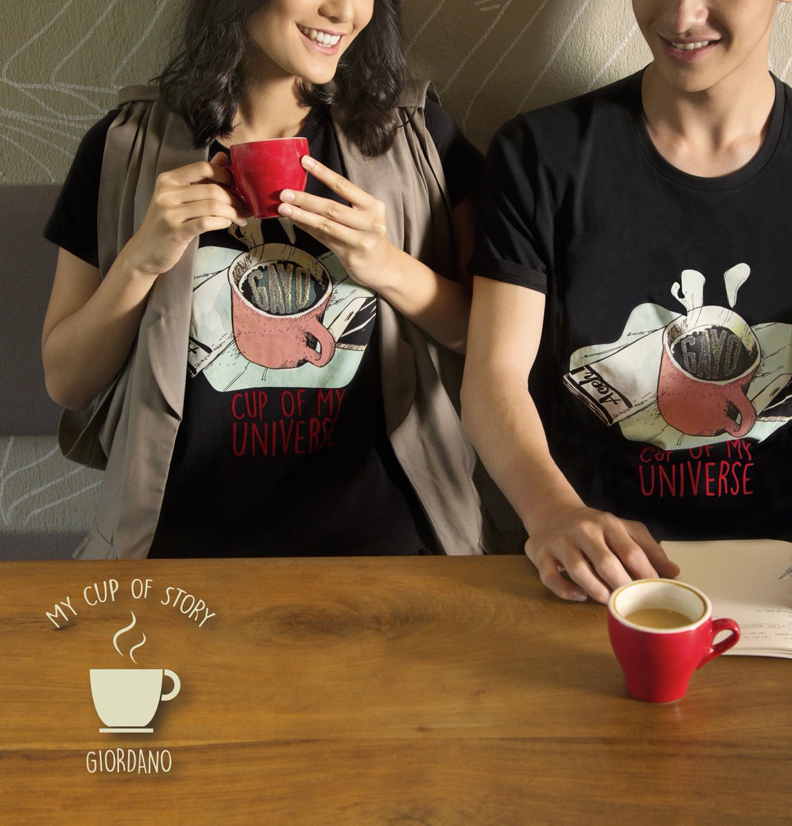#JOYPICK: Terinspirasi dari salah satu kekayaan alam Indonesia, <a href="/GiordanoID/">Giordano Indonesia</a>  meluncurkan koleksi terbarunya bertemakan kopi #MyCupofStory