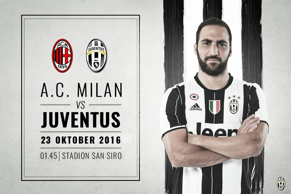 MATCHDAY!
Malam ini bukan hanya laga klasik lainnya.
Ini #MilanJuve!
#FinoAllaFine #ForzaJuve