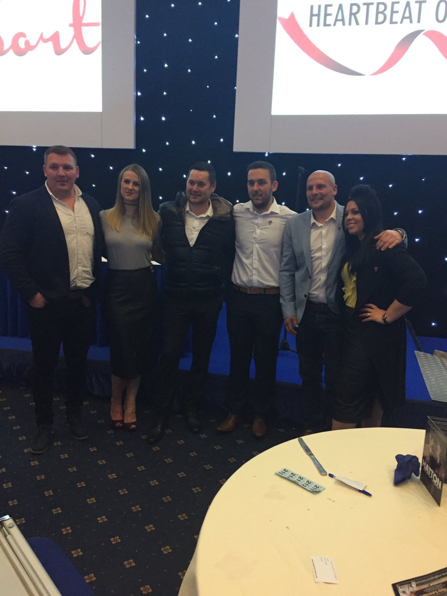 Aspire_Events1's tweet photo. A huge thanks to @heartbeatsport for attending last night. It's all about raising awareness, please check them out @tonytonks08 https://t.co/wUUQ9BPKkd