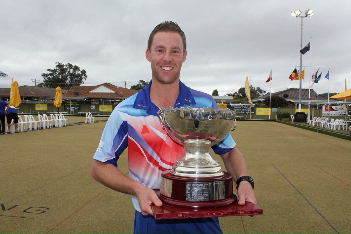 Congrats Mathew "Perm" Pietersen. State Singles Champ. <a href="/BowlsNSW/">Bowls NSW</a> #gosaints