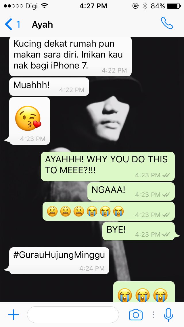 ecadzulkifli's tweet photo. I got prank from my Dad, why?!!!
😫😫😫😭😭😭 https://t.co/dNyvg1YiSA