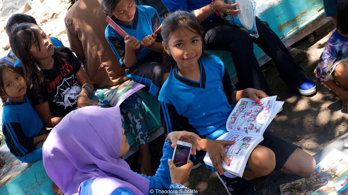 BBC_Travel's tweet image. “When you see a child smile and open a book, all your problems disappear.” bbc.in/2dEaLG9