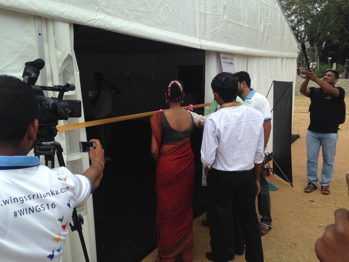WINGSfestival16's tweet photo. Day 02 of WINGS Kilinochchi started with the opening of Truth to Truth travelling exhibition @CPASL #WINGS16 #lka #SriLanka https://t.co/A1bMfQ1i90