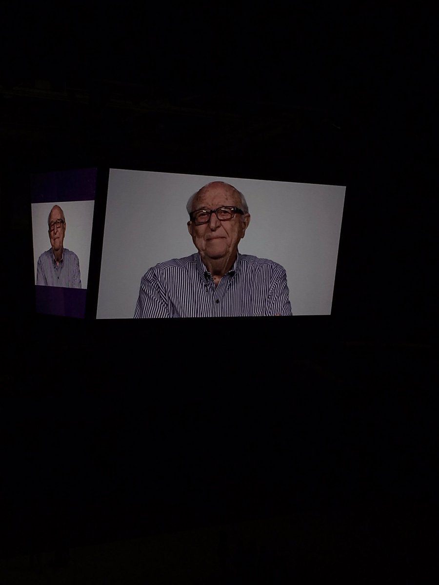 Bill Gates Sr! Such inspiration, so proud to be a husky!! #TogetherUW #PurpleReign #PurpleBlood