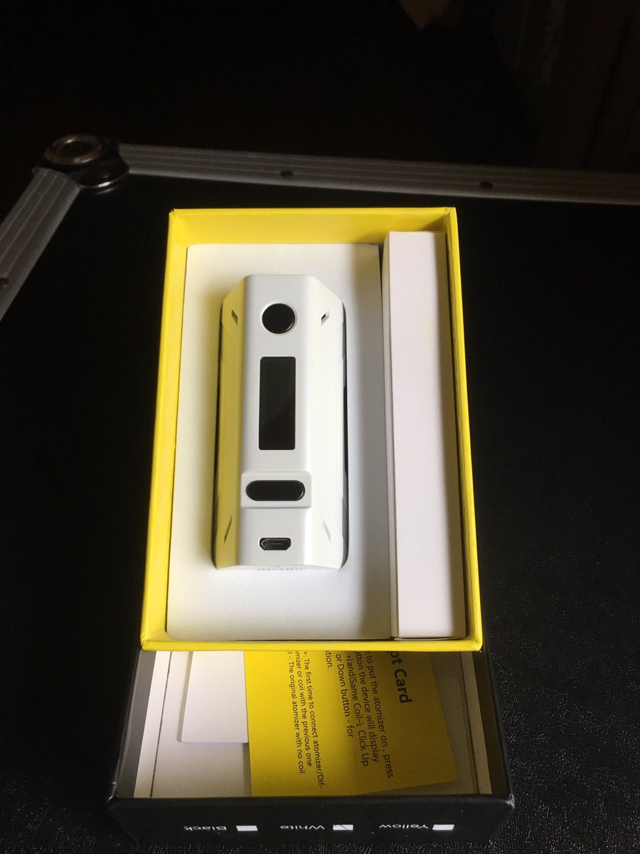 Deej_toshi's tweet photo. vape mail、欲しかった念願のハイパワーmodがAVE40さんのgiveaway で当選し今日着弾!
#vape
#VapeLife
#e_cig
#ave40
#Smoant https://t.co/hbDcTukESu