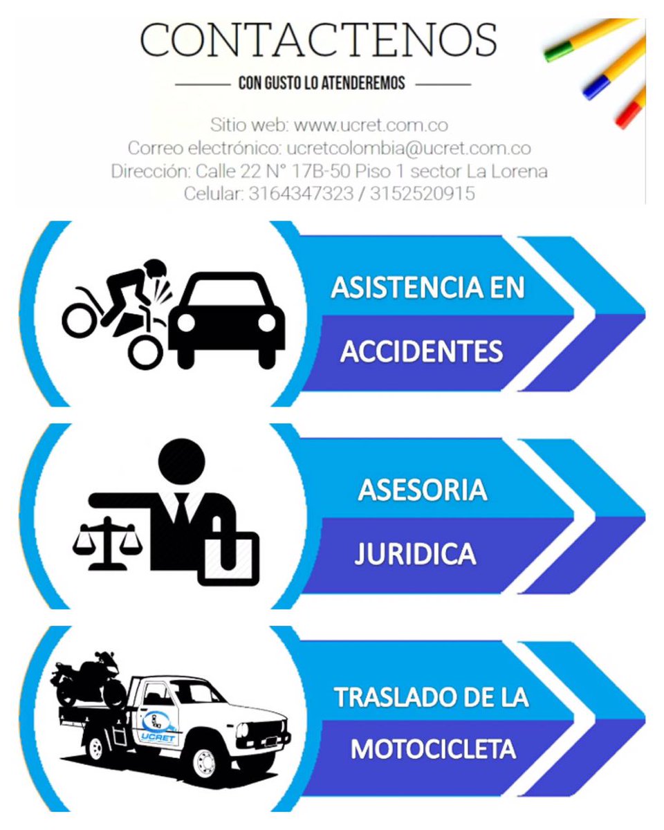 <a href="/Homecenter_co/">Homecenter_co</a> ayudanos a compartir esta información. #ASIM asistencia integral al motociclista <a href="/UCRET/">UCRET</a> comprometido con la seguridad vial.