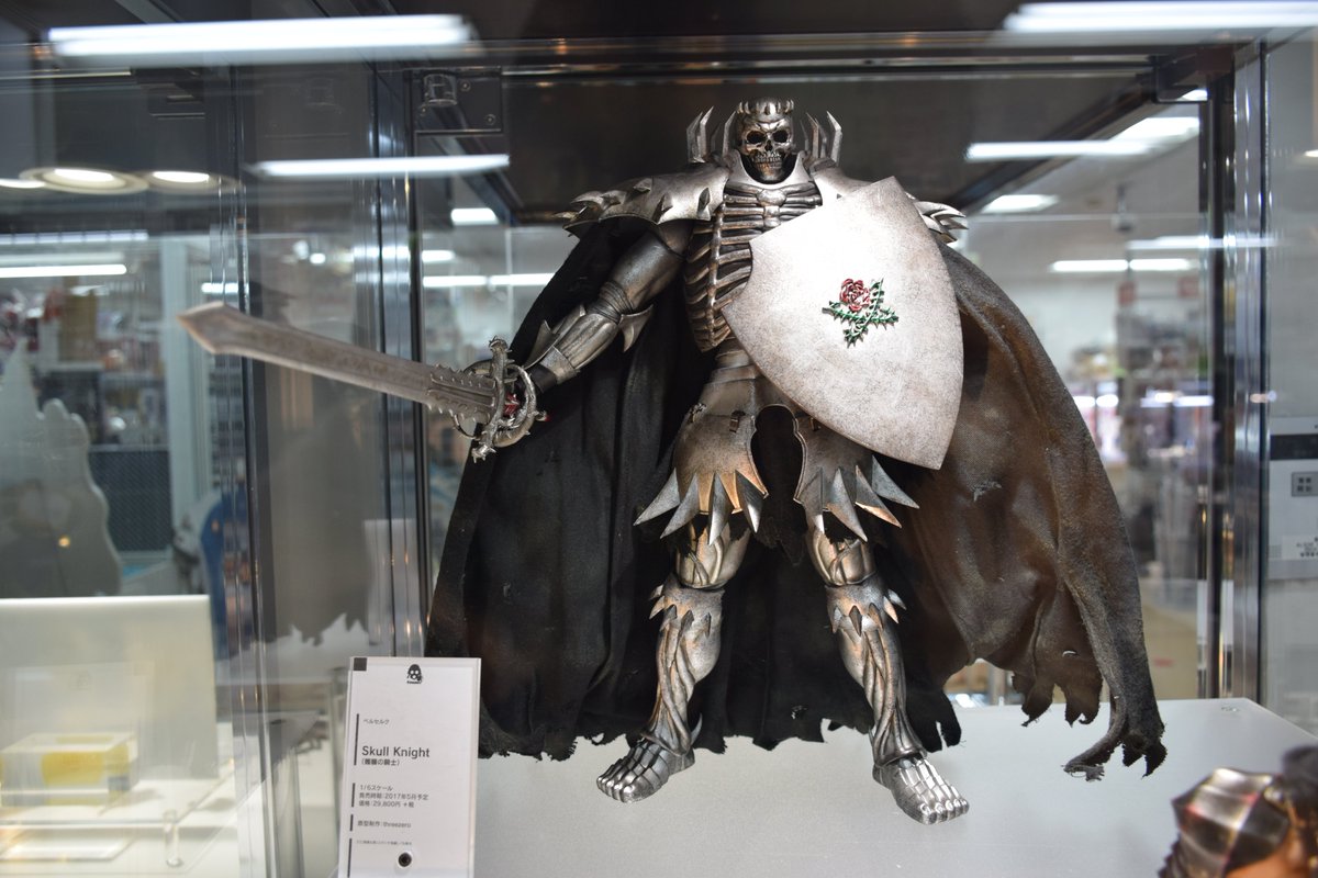 あみあみ秋葉原店 3f サンプル展示 スリー ゼロ様からのサンプルを2点 ただいま展示中です ベルセルク Skull Knight 髑髏の騎士 1 6 可動フィギュア 17年05月発売予定 ベルセルク ガッツ 黒い剣士 1 6 可動フィギュア 再販 17年 あみあみ秋葉原店 3f サンプル展示 スリー ゼロ様からのサンプルを2点 ただいま展示中です ベルセルク Skull Knight 髑髏の騎士 1 6 可動フィギュア 17年05月発売予定 ベルセルク ガッツ 黒い剣士 1 6 可動フィギュア 再販 17年