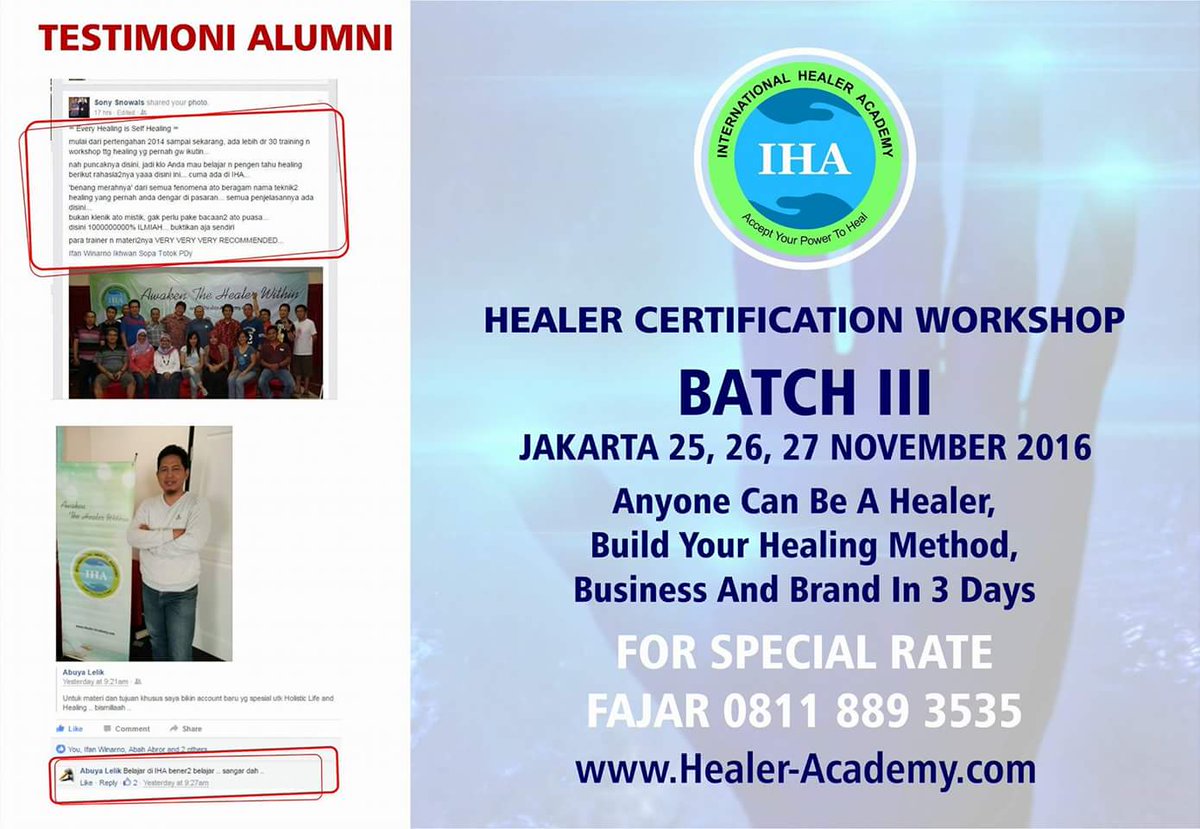 ellinfas's tweet photo. How do want to be a #Healer ? https://t.co/wKM1oNv5Qe #IHA2016 https://t.co/rYS2Q5ElAD