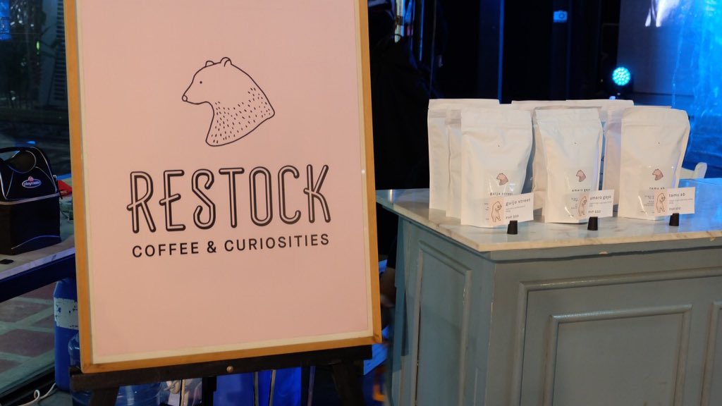 DesignWeekPH's tweet image. #Coffee junkies--you&apos;re in luck! Restock Coffee &amp;amp; Curiosities is brewing at HallONE for #DesignWeekPH Creative Marketplace.