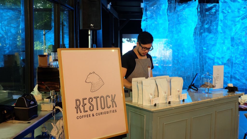 DesignWeekPH's tweet image. #Coffee junkies--you&apos;re in luck! Restock Coffee &amp;amp; Curiosities is brewing at HallONE for #DesignWeekPH Creative Marketplace.