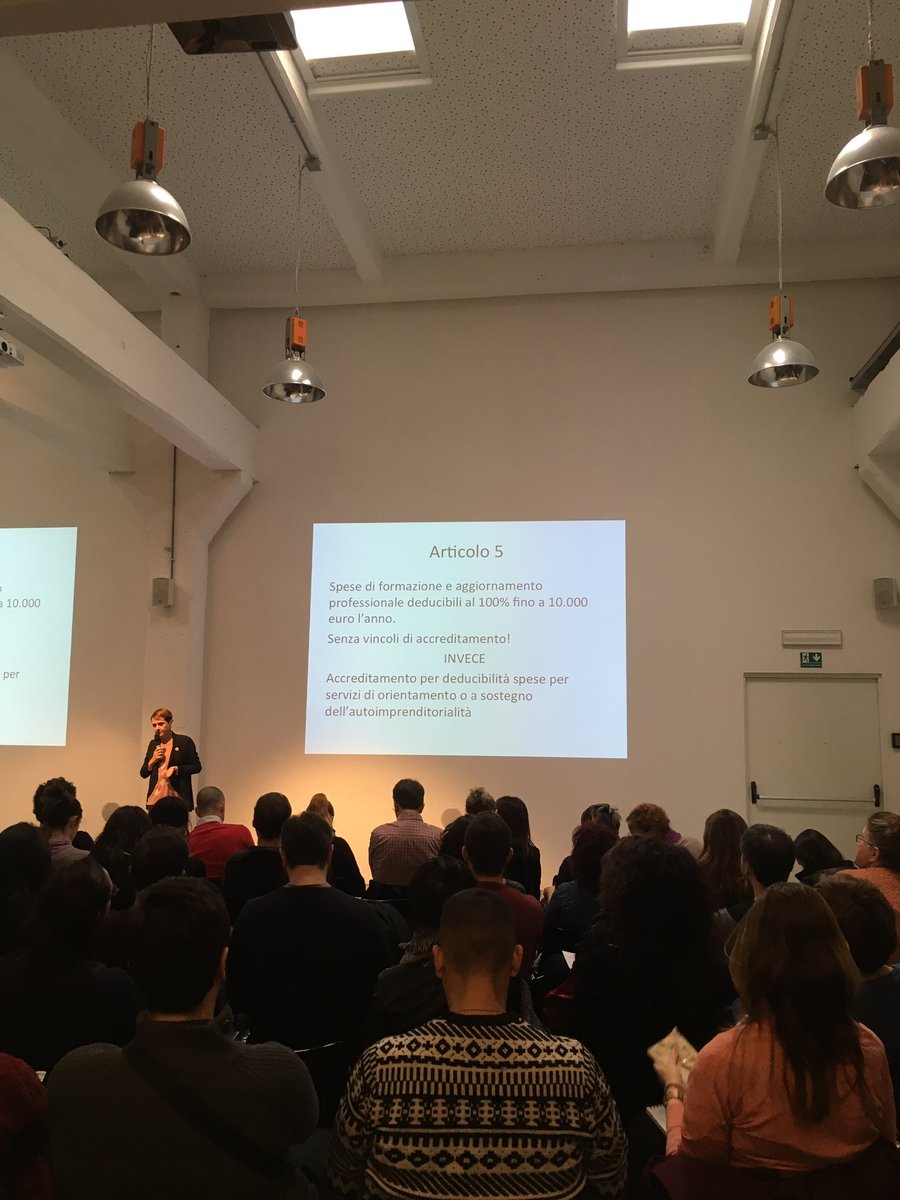 actainrete's tweet photo. Formazione e aggiornamento deducibile al 100% fino a 10mila euro l'anno. Storica battaglia #actainrete @barbaraporteri @tlbxcoworking https://t.co/O55OxLRckh