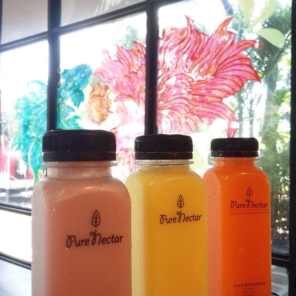 DesignWeekPH's tweet image. Pure Nectar offers a variety of 100% cold-pressed juices you can choose from. Spot them at the Creative Marketplace in HallONE!