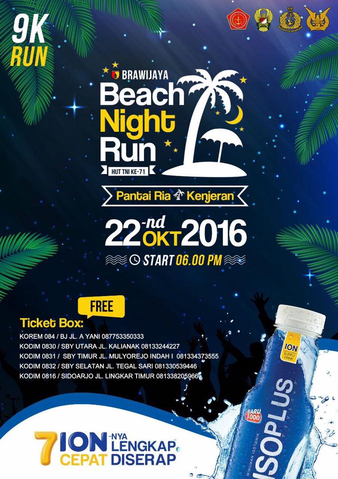 Brawijaya - Beach Night Run