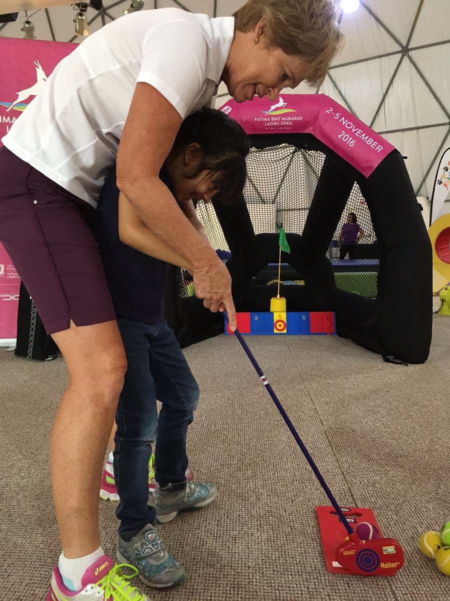 LadiesOpenYLAD's tweet photo. Step by step, inspiring the new generation of ladies golf players! #StartingNewAtGolf #FBMLO #TheADMovement @adfbma @AbuDhabiSC @LETgolf https://t.co/mIsdCBCiU6