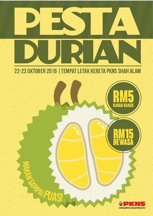 All You Can Eat Durian Buffet Price Adult Rm19 Child Rm15 Shah Alam 5 6 August 2017