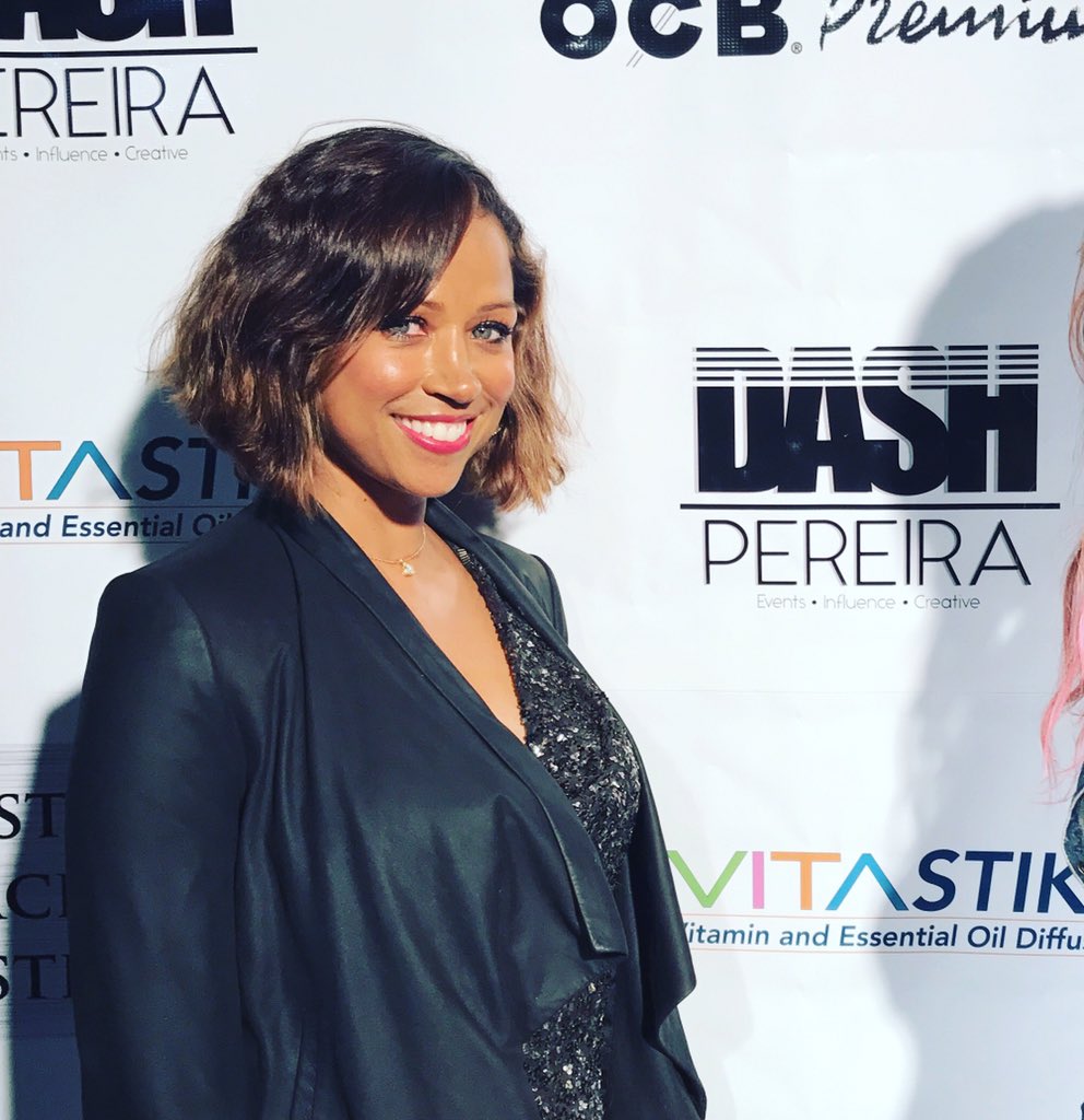 staceydash's tweet photo. My Knights night 💝@AustinDash  #Dash #astonmodels #DashPereira #StaceyDash https://t.co/sa4vir25b4