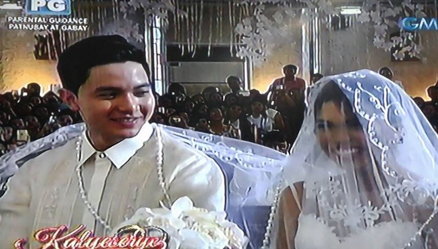 gmanews's tweet photo. LOOK: Iba pang eksena sa #ALDUBWedding https://t.co/3nA1NoXjm0