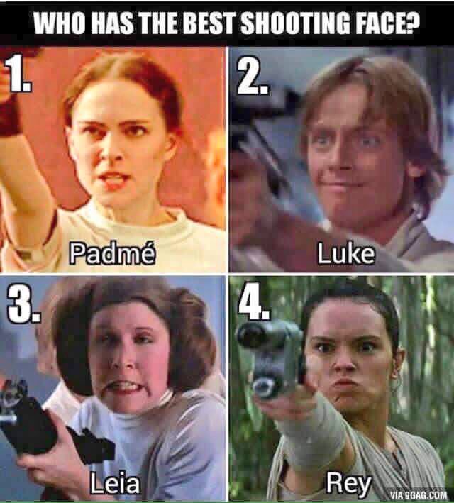 Digital LA on Twitter: "Who has the best Star Wars shooting face?…