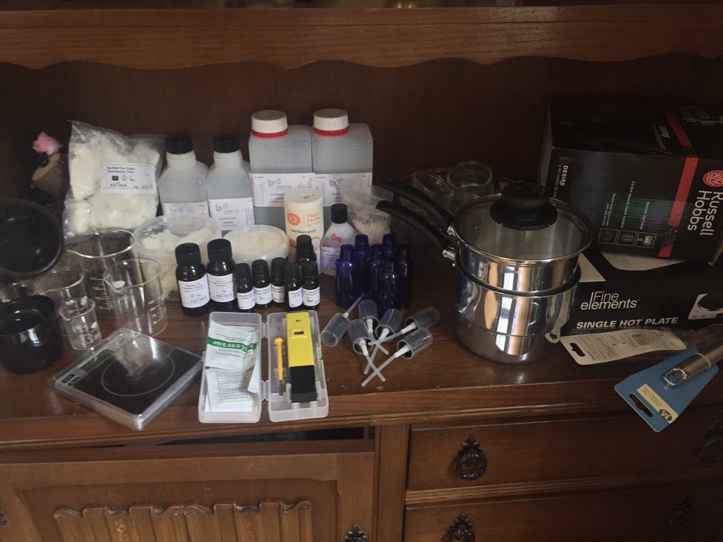 Let the formulations Begin 💚Paleo skincare here we come!