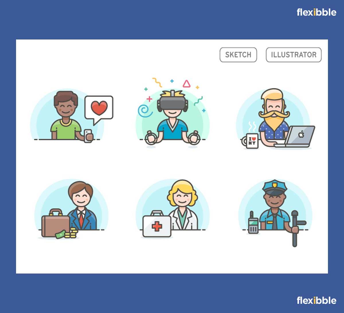 celinn_utah's tweet photo. 6+ Free Color Vector Characters https://t.co/WO0AP0ASNo #flexibble https://t.co/YvFVhQDrVF