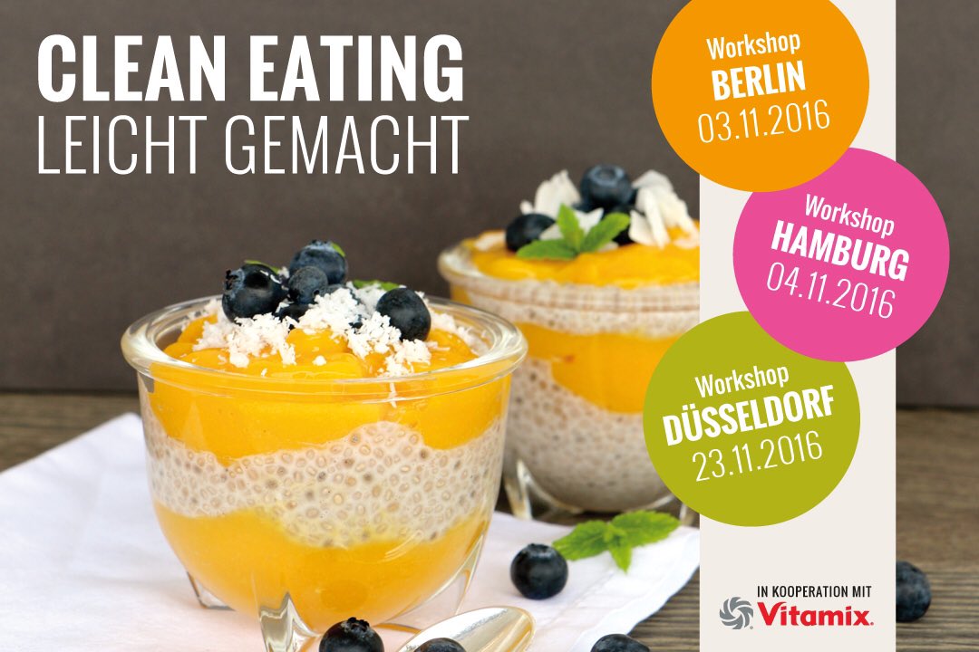 AdaezeWolf's tweet photo. Lust auf meinen #cleaneating #workshop in #berlin #hamburg #Duesseldorf https://t.co/4DQMPd07n5 https://t.co/h3GyQPI5rM
