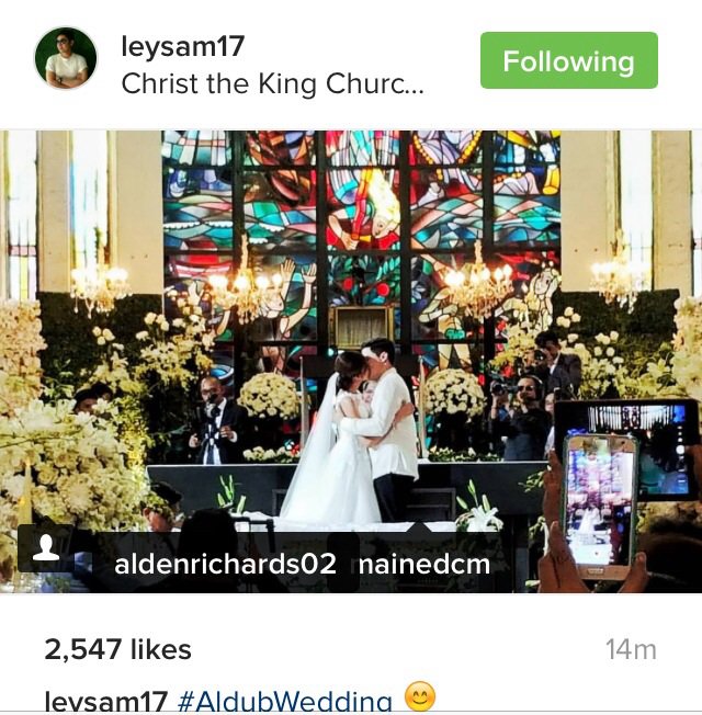 nicomainedcm_16's tweet photo. IG Updat *Leysam
MAICHARD WEDDING
ALDUBWedding https://t.co/fqMeNsgvGx