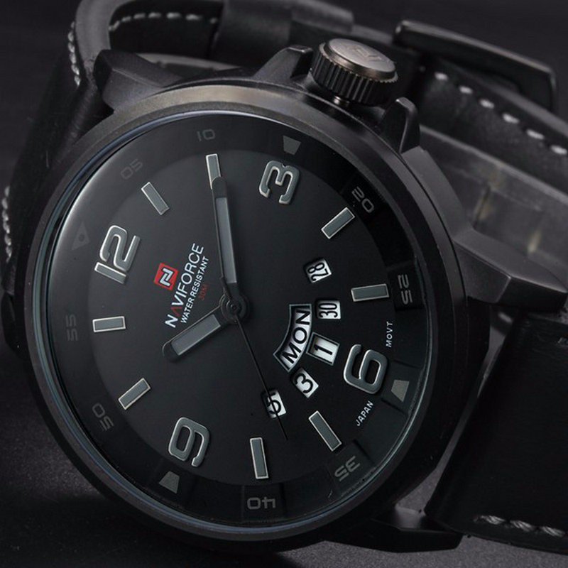 factorywatch's tweet image. Naviforce Leather Casual - Free Shipping - FactoryWatches.net factorywatches.net/product/navifo…