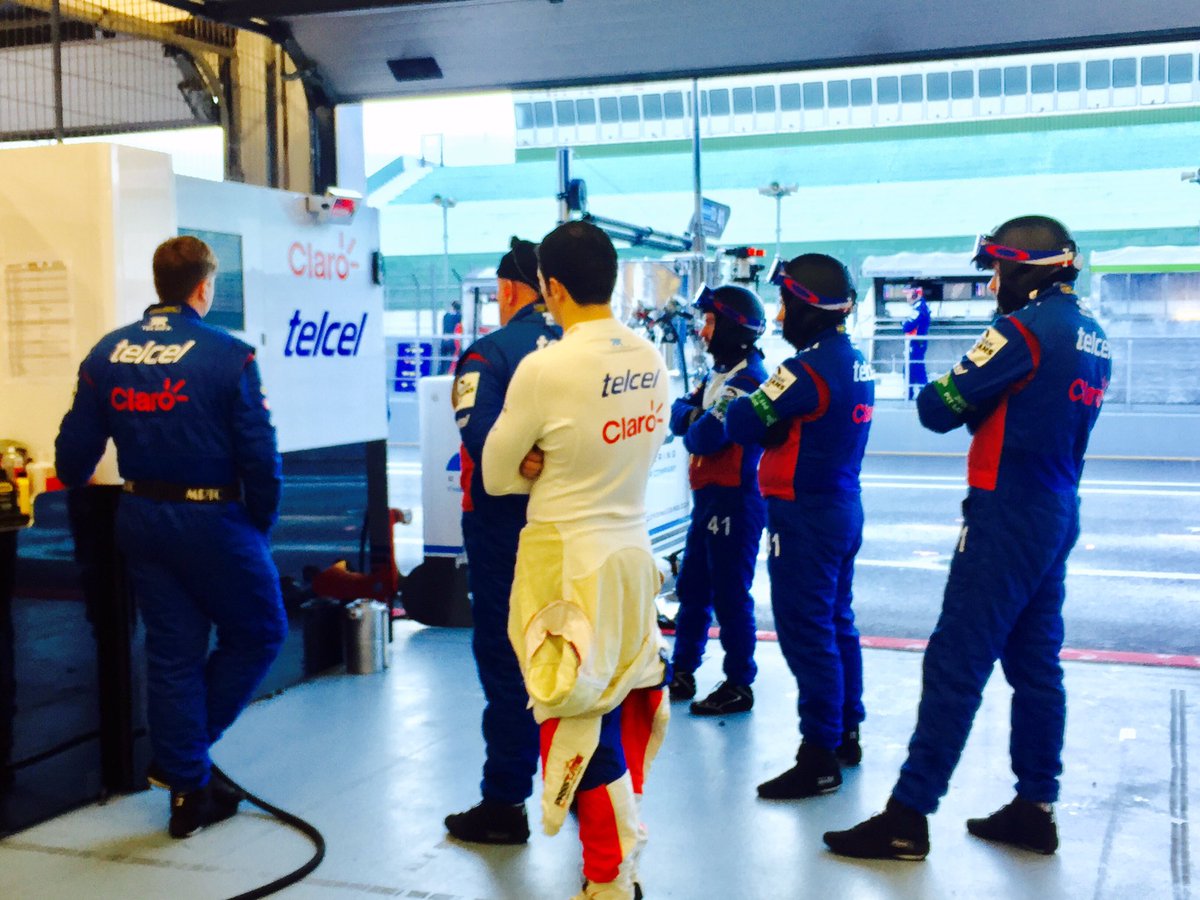 Greavesmsport's tweet photo. FP2 is underway here in Estoril. Conditions are damp, but the lap times are still looking good! #4hEstoril #ELMS #gogreaves #car41 https://t.co/gLdgQsdHdX