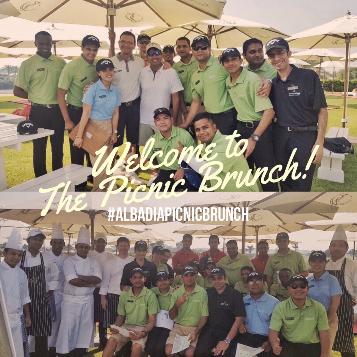 We're all set &amp; excited to welcome you! We wish you an awesome weekend at The Picnic Brunch! #Albadiapicnicbrunch