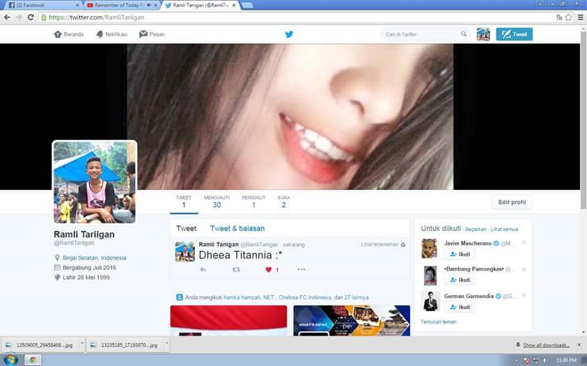 DheaGinting5's tweet photo. Missyou :( 
Jangan pernah lupain aku yha:v https://t.co/DVfc2CRf4s