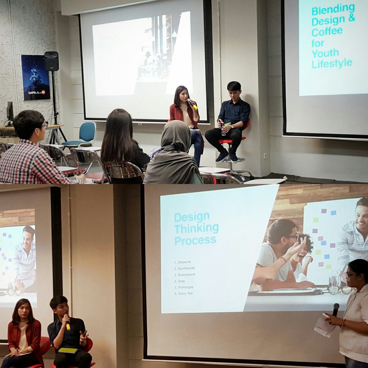 NOW.. #SeminarDesign "Blending Design &amp; Coffee for Youth Lifestyle" (22 Oct) with
Tracy Olivia Safrana &amp; Verry Purwanto (<a href="/dailydoseID/">DailydoseID</a>)
