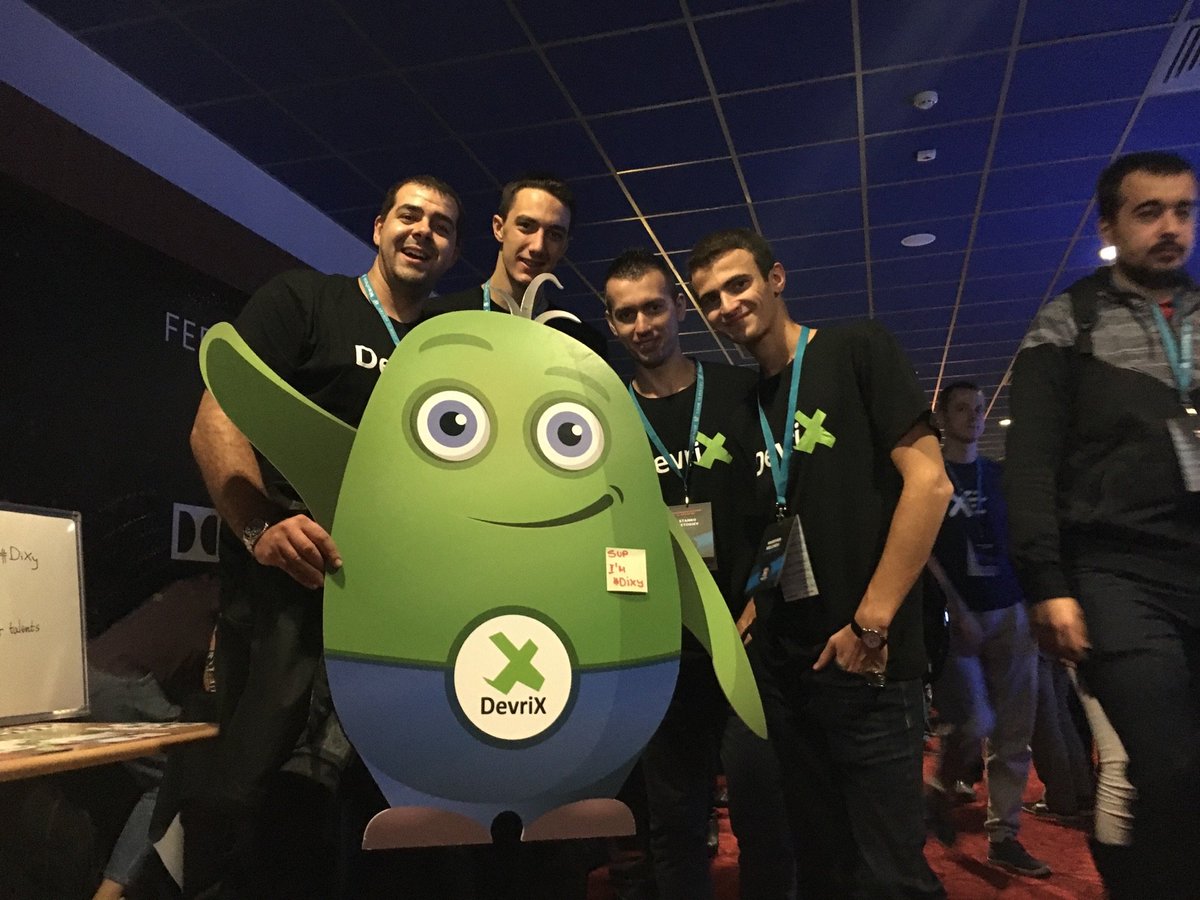 metodiew's tweet image. Come to our booth and take a selfie with #DiXy #WCSof #DevriX