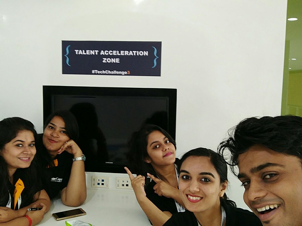 jonas1hr's tweet image. At the talent acceleration zone of  #TechChallenge3