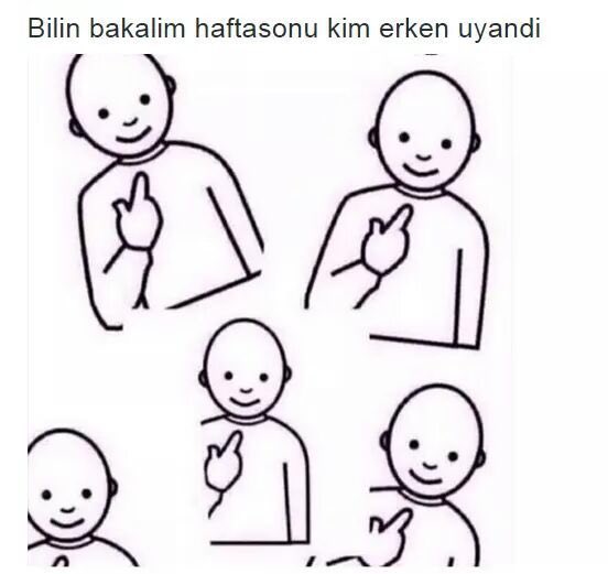 Günaydın mi desem?
