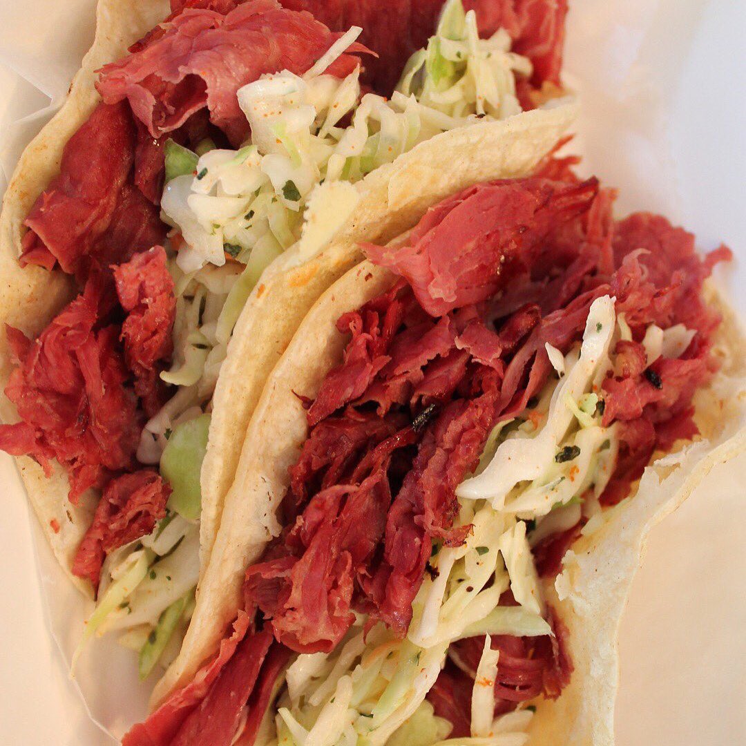 TaQueTacoBar's tweet photo. IRISH TACOS are back this weekend at TaQue! Come get 3 for $8.99 all day SAT/SUN! 👍🏻😀☘️ https://t.co/tnPvMbz1zB