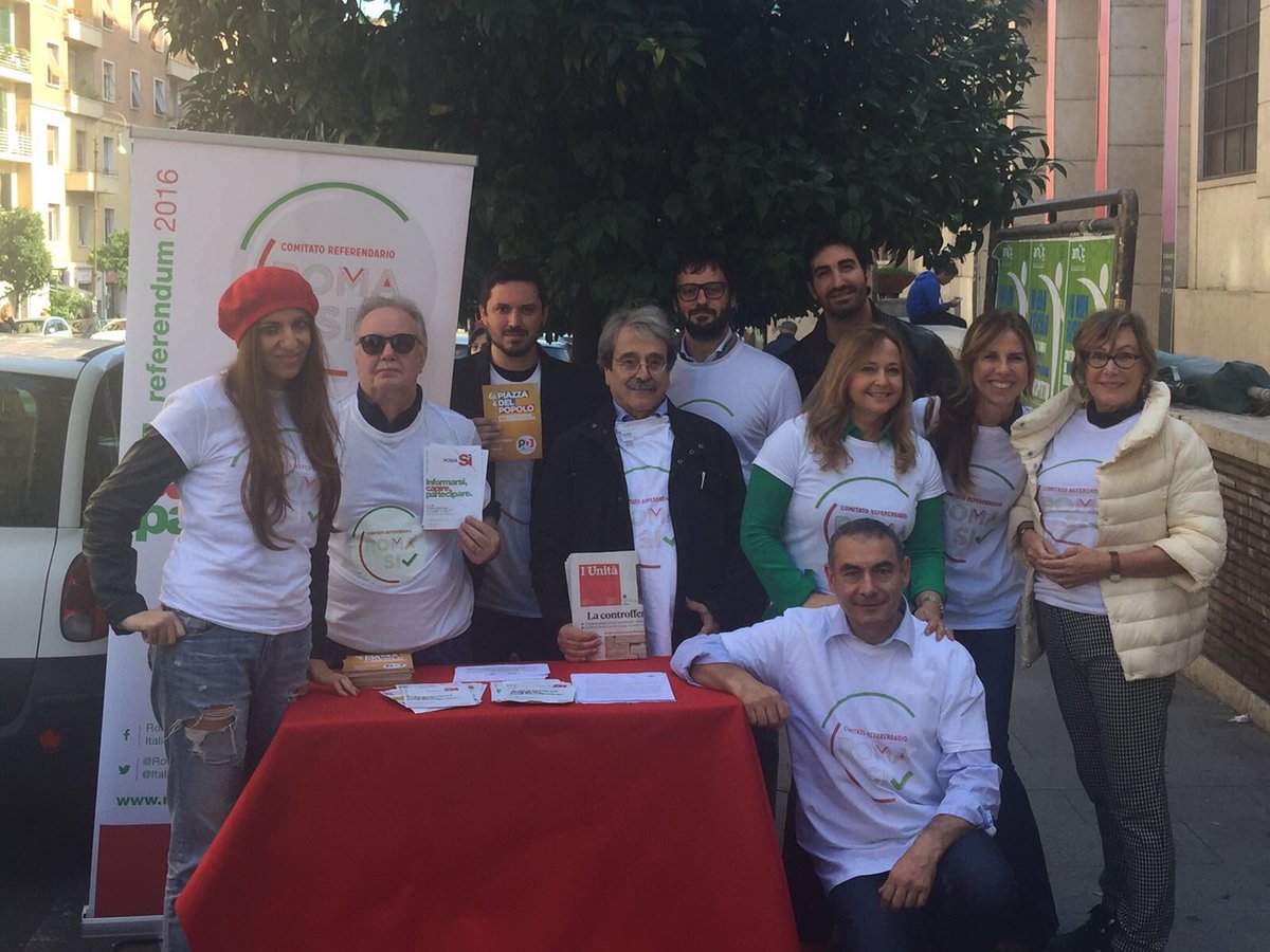 FabriziaGiulian's tweet photo. A Roma, incontri dialoghi scambi per spiegare le ragioni del si. #bastaunsi @PD_ROMA #romasi https://t.co/xbsNXKjfsV