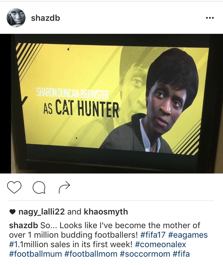 Sharon Duncan Brewster Fifa17 Cat Hunter Birthing Over 1 1million Footballers In One Week More Since Then I Must Rest Now Fifa17 Ea Games T Co Iujgfhaetm Twitter