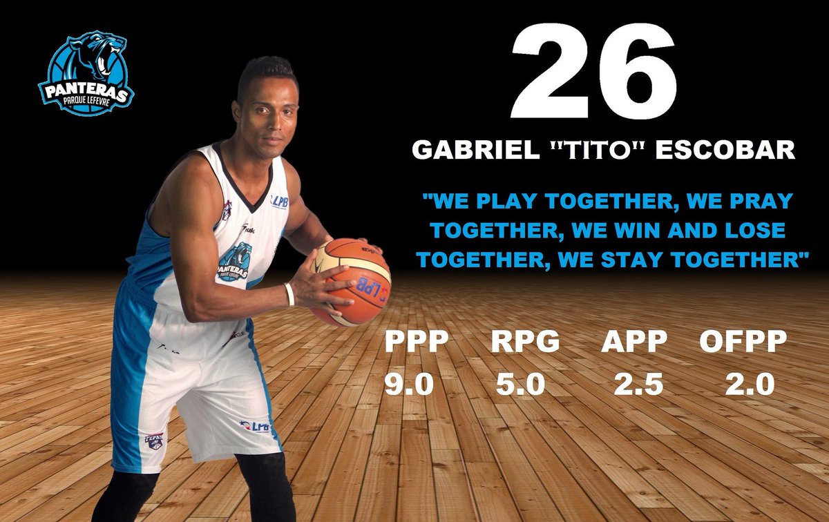 Gabriel "Tito" Escobar #26  #YOSOYPANTERAS