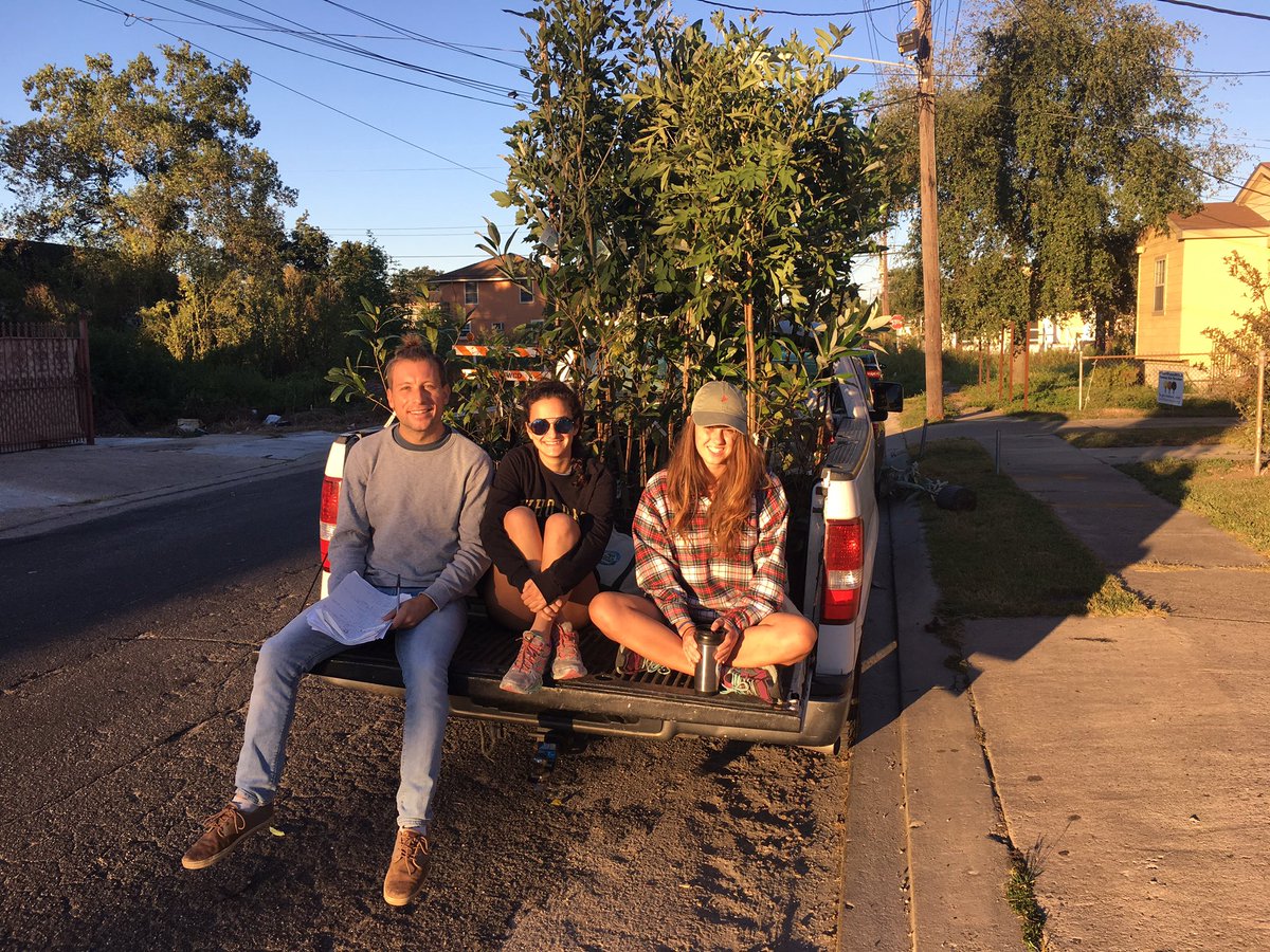 NolaTreeProject's tweet image. #plant4peaceNOLA begins! We&apos;re burying division &amp;amp; planting trees rooted in love with #plant4peacestl