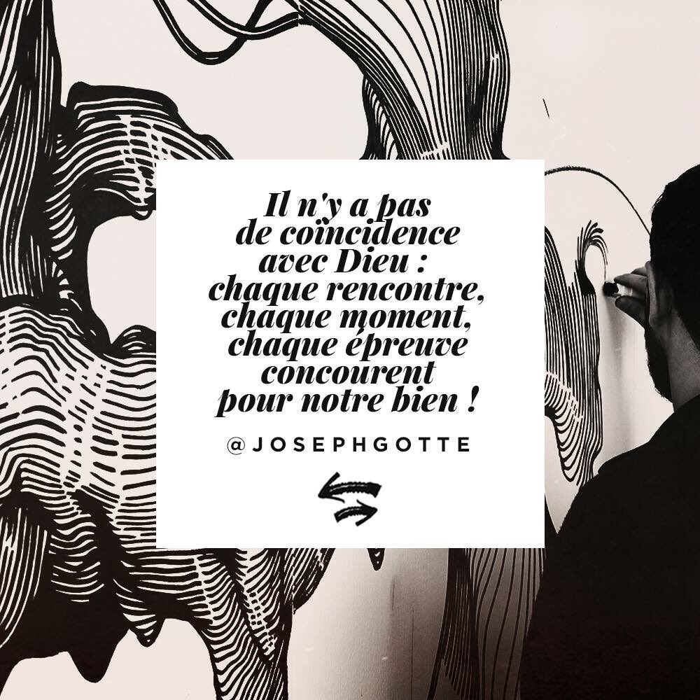 VSJAutrement's tweet photo. Il n'y a pas de coïncidence avec Dieu :  chaque rencontre, chaque moment, chaque épreuve concourent pour notre bien ! https://t.co/WzAqn7iql4