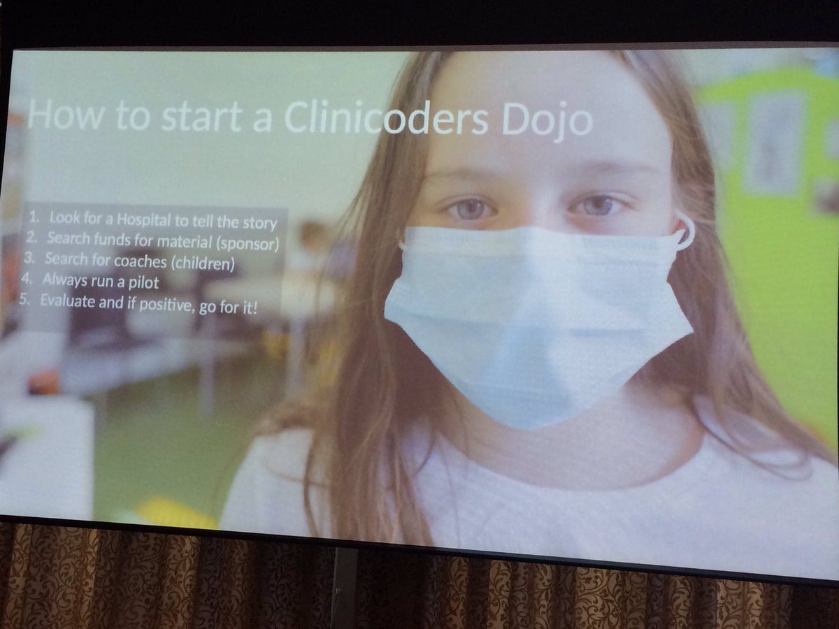 CoderDojoBe's tweet image. Want to start your own #CliniDojo and bring @coderdojo to chronically-ill children? Here's how to do it! Or talk to @rumidiel! #dojocon2016