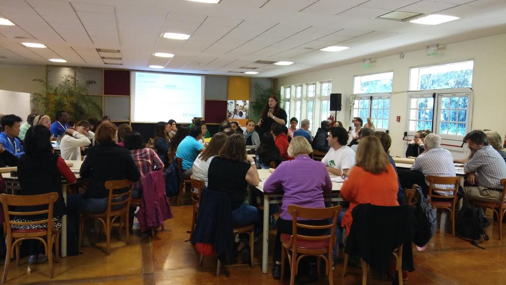 Temaiken's tweet photo. Workshop: estrategias educativas ambientales #EducarparaConservar #IZE2016 @minisambiente @MinTurismoAR @Mineduc https://t.co/CK6KROb8Ji